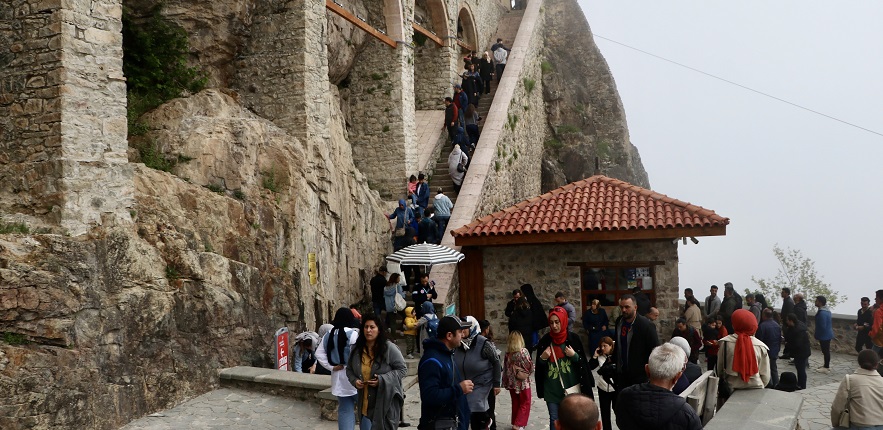 Sümela’ya Ziyaretçi Akını