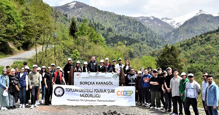 RİZE EMNİYETİN’DEN, “YÜZÜNCÜ YIL UMUDUN TOMURCUKLARI” POREJESİ ETKİNLİĞİ