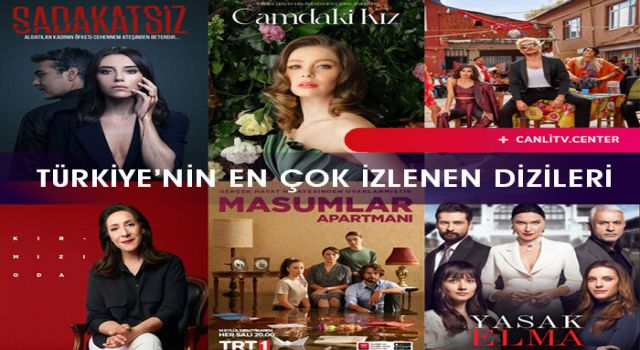 Türkiye'de En Çok İzlenen Dizi Ve Filmler!