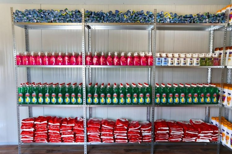 Gaziantep'in marketlerinden 20 bin depremzede yararlanıyor