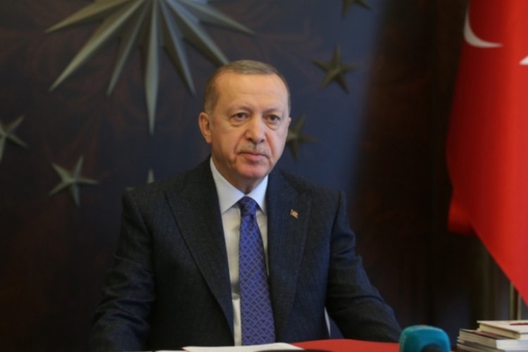 Cumhurbaşkanı Erdoğan'dan şehit ailesine taziye mesajı