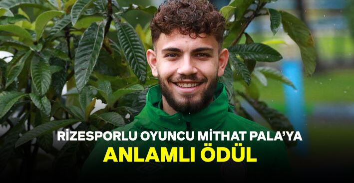 Mithat Pala Ödülüne Kavuştu