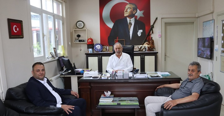 Ziraat Odası Başkanı Bünyamin Arslan Çaykur Fabrikasında