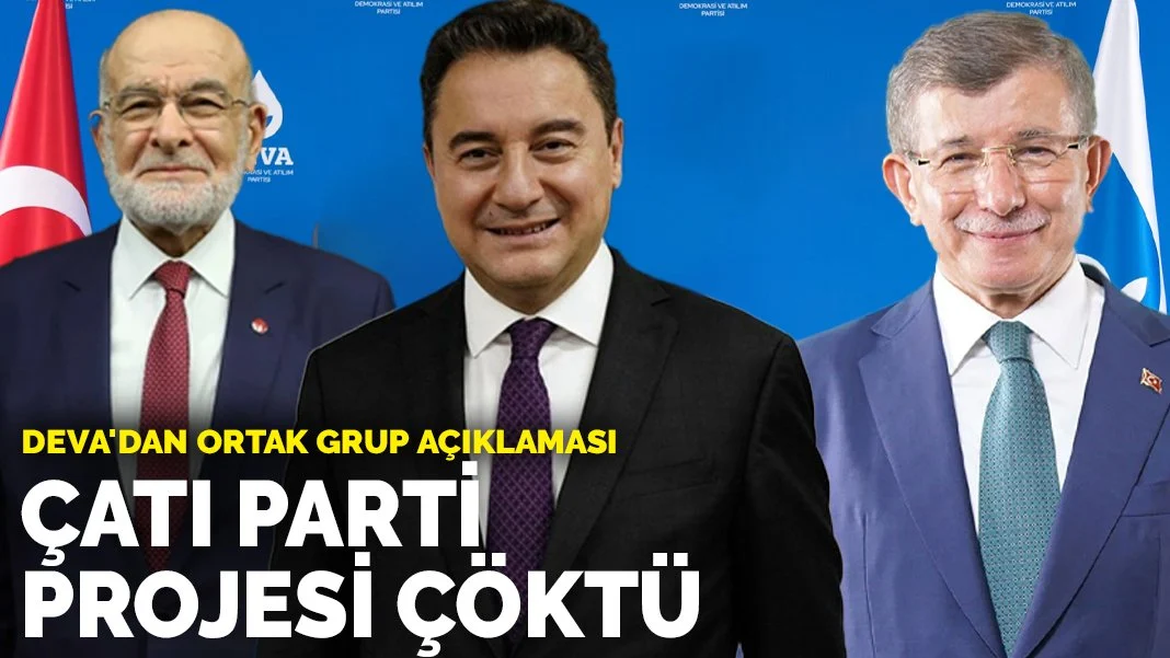 DEVA Partisi 'ortak grup' ve 'birleşme' modellerine kapıyı kapattı: Çift başlılık yaratır