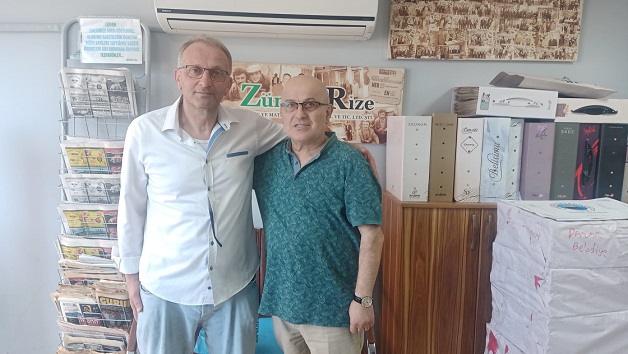 Eski Çaykur Rizespor’ lu Ercan Altay’dan Zümrüt Rize’ye Ziyaret