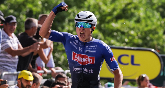 Fransa'da 3. etap Jasper Philipsen'in