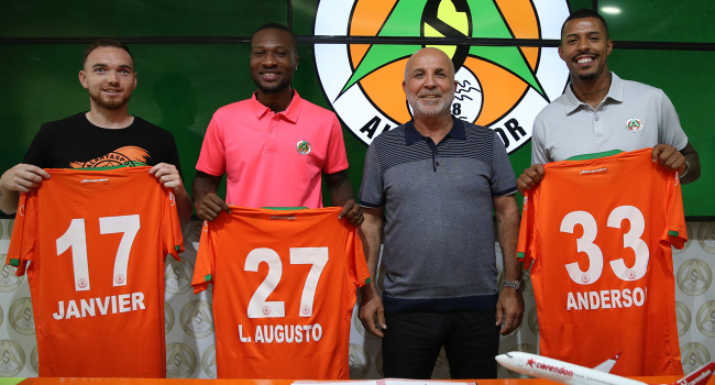 Alanyaspor'a Portekiz liginden 3 transfer