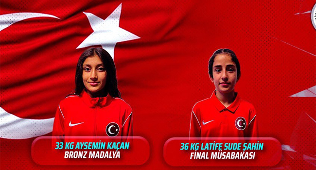 Aysemin Kaçan'dan bronz madalya