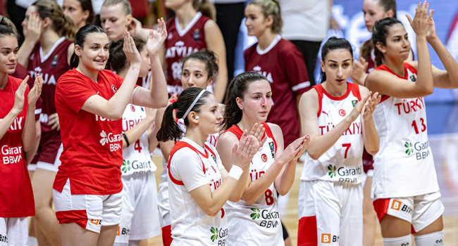 U18 Kız Milli Takımımız, Letonya’yı üzdü