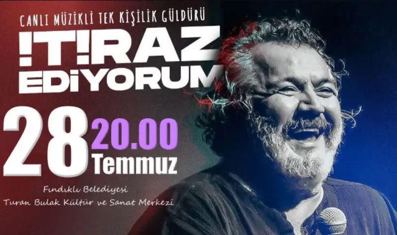 Oyuncu Müfit Can Saçıntı, 'İtiraz Ediyorum' Oyunuyla Fındıklı'da Sahne Alacak