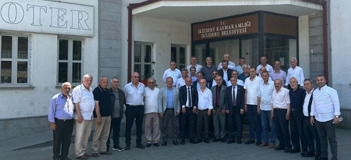 Rize Muhtarlar Federasyonu Başkan ve Yönetimi İkizdere’de