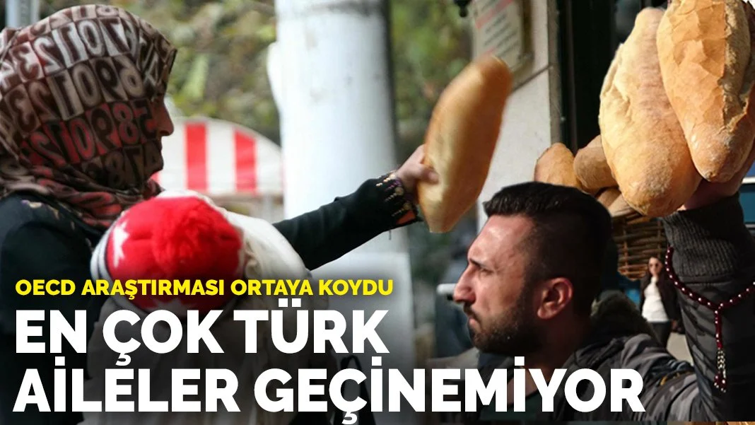 OECD araştırması ortaya koydu: En çok Türk aileler geçinemiyor