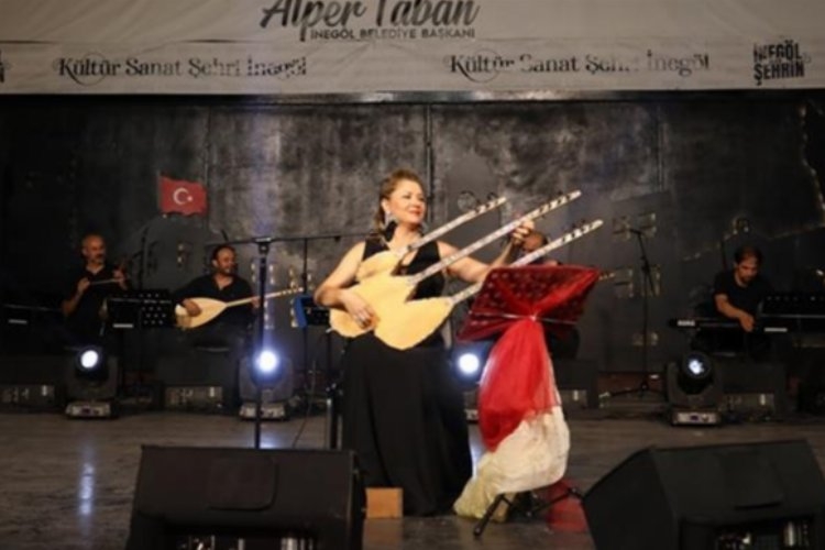 Bursa İnegöl'de 'Yıldızların Altında' etkinlikleri sürüyor