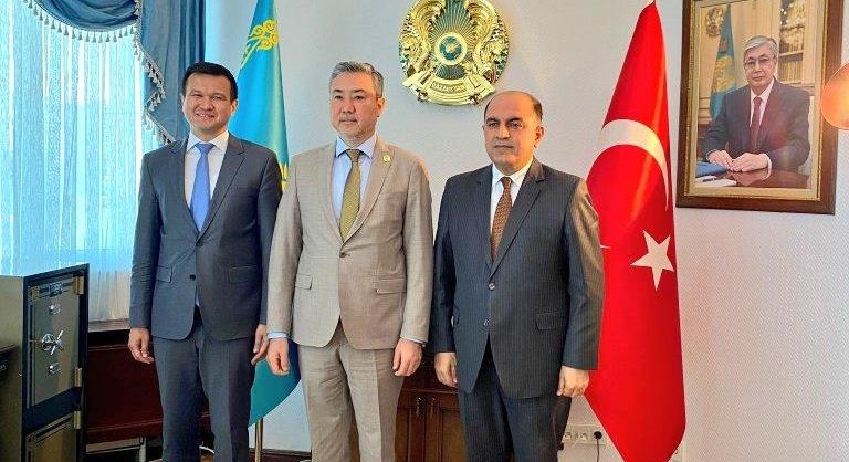 USİAD Genel Başkanı Kılıç’dan Kazakistan Büyükelçisi’ne Ziyaret