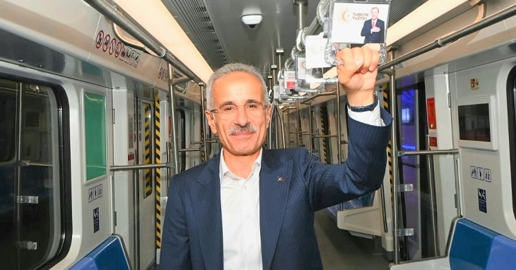 Ulaştırma ve Altyapı Bakanı Abdulkadir Uraloğlu: Marmaray’ı 10 Yılda Tam 1 Milyar Kişi Kullandı