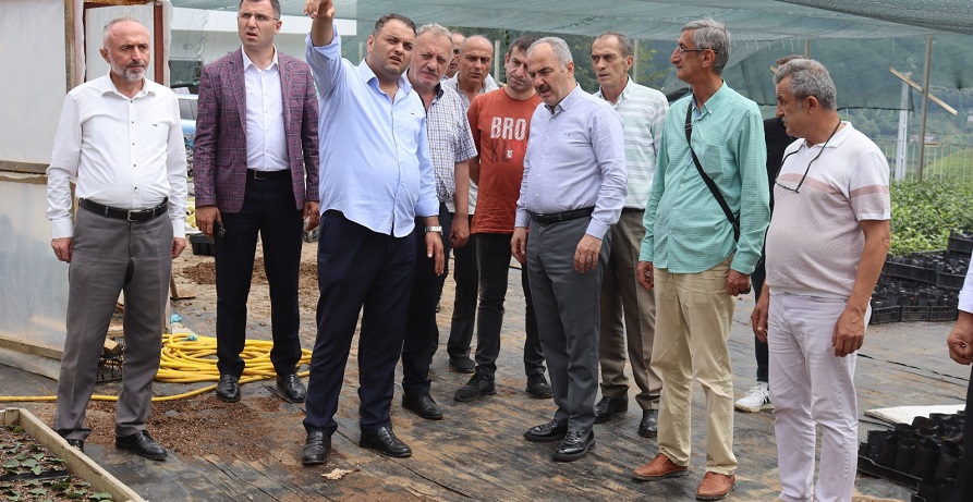Rize Belediye Başkanı Rahmi Metin Rize Ziraat Odasının ımeclis Toplantısına Katıldı