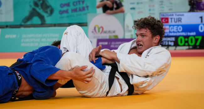Milli judocular EYOF'ta 3 madalya kazandı