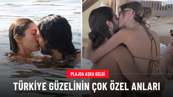 2018 Türkiye Güzeli Şevval Şahin ve sevgilisinin romantik anları