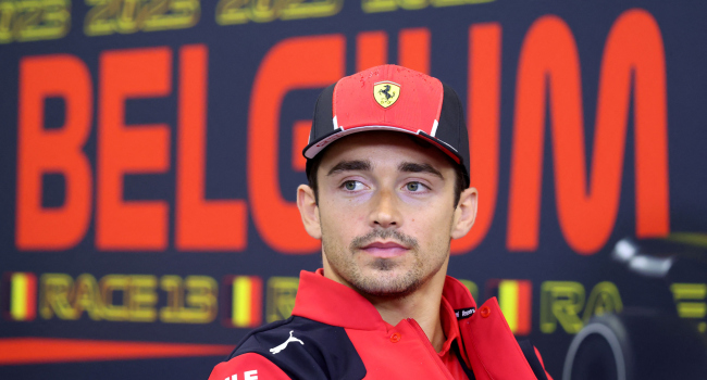 Belçika'da ilk sıra Charles Leclerc