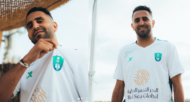 Riyad Mahrez de Suudi Arabistan'da