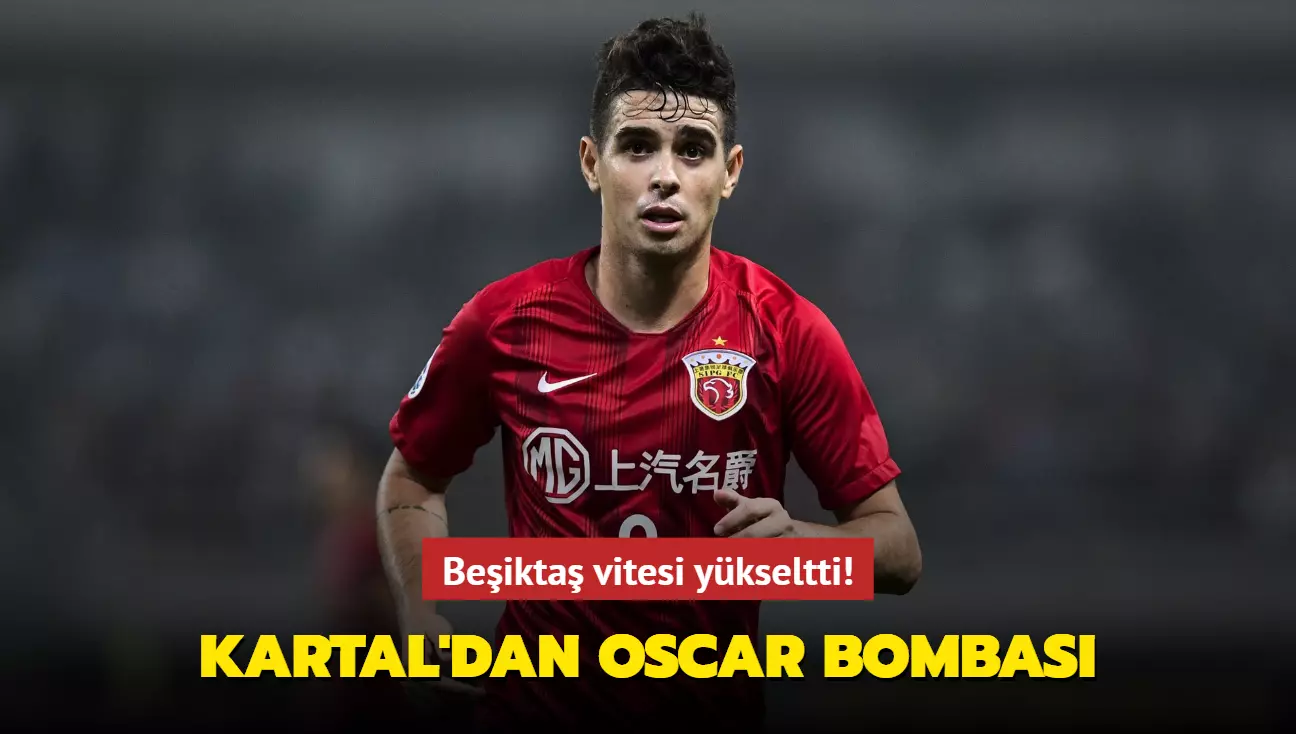 Beşiktaş vitesi yükseltti! Kartal'dan Oscar bombası