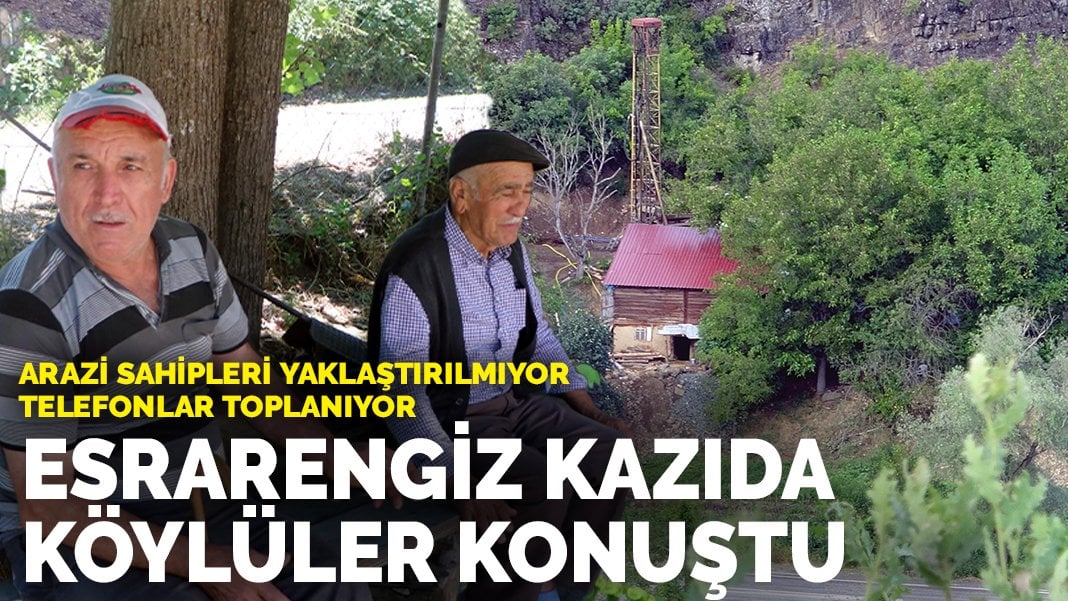Bolu'daki esrarengiz kazıda köylüler konuştu