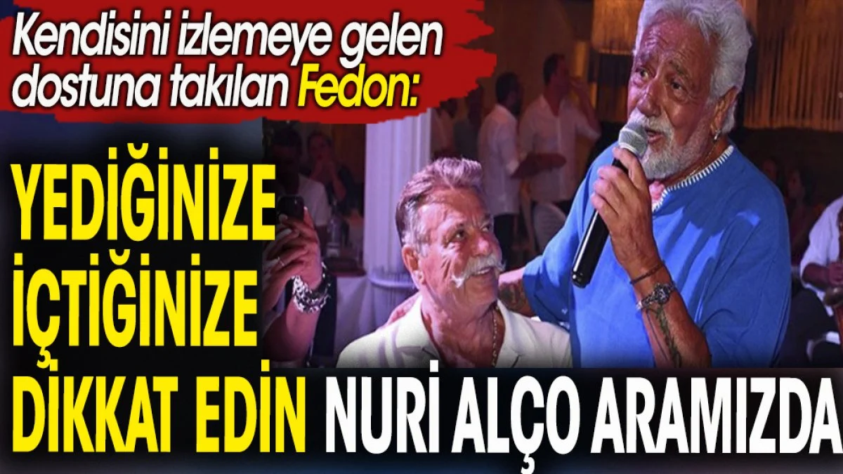Fedon Yeşilçam oyuncularına unutulmaz bir akşam yaşattı