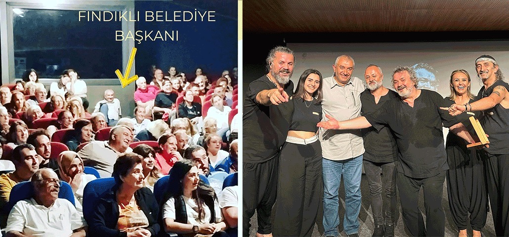 “İtiraz Ediyorum”’ a Salon Doldu Taştı Fındıklı Belediye Başkanı Yerde Oturarak İzledi
