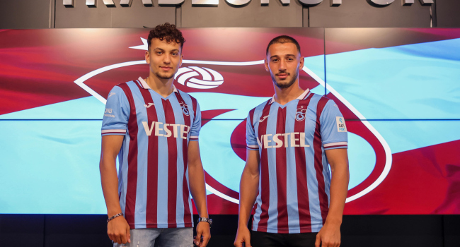 Trabzonspor'da iki genç futbolcuya yeni sözleşme