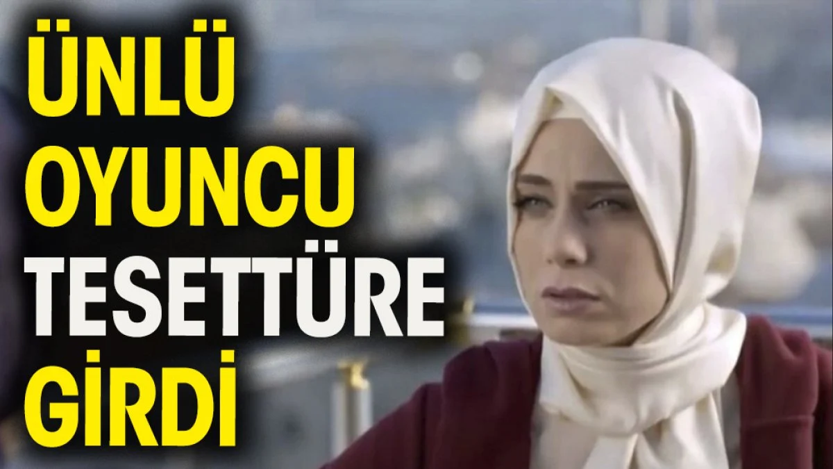 Oyuncu Çiğdem Batur tesettüre girdi