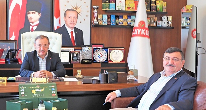 Kocatepe’den, Çaykur Genel Müdürü Alim’e Ziyaret
