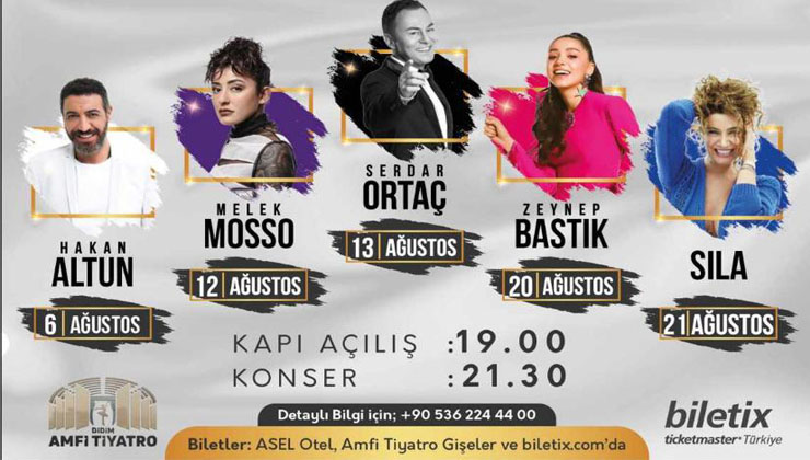 AĞUSTOS KONSERLERİ 2023: Ağustos ayında hangi konserler var? Bu ay nerede, hangi konser var?