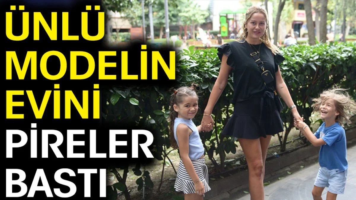 Ünlü modelin evini pireler bastı!