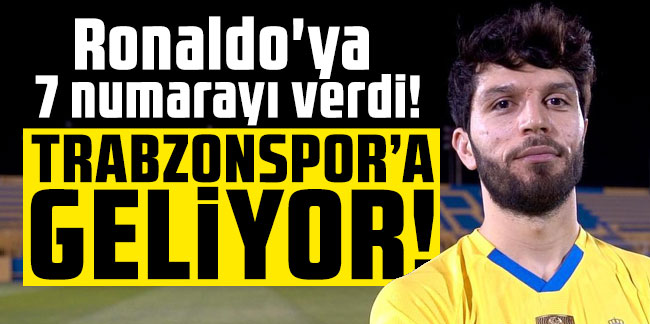 Ronaldo'ya 7 numarayı verdi! Trabzonspor'a geliyor!