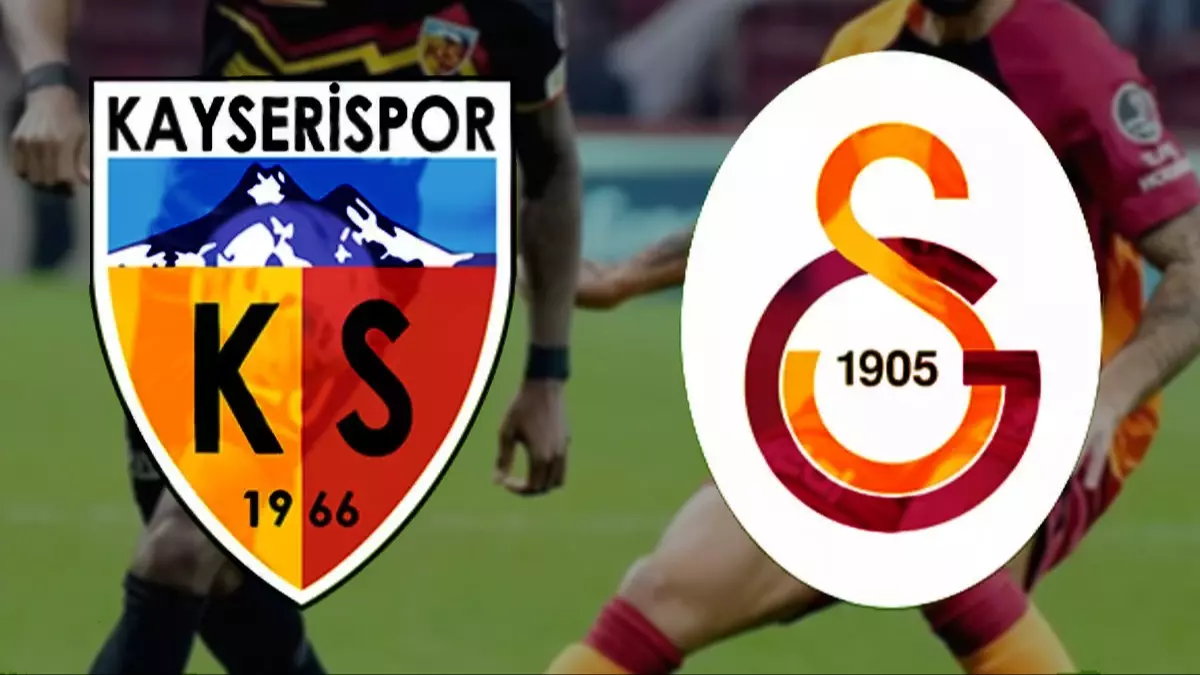 Kayserispor - Galatasaray maçı ne zaman? Kayserispor - Galatasaray maçı hangi kanalda, saat kaçta?