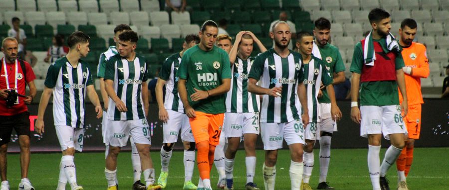 Giresunspor uzatmada yıkıldı: 0-1