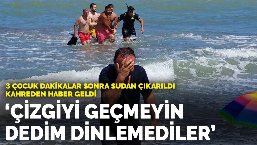 14 yaşındaki Eren denizde boğuldu: 'Çizgiyi geçmeyin dedim dinlemediler'