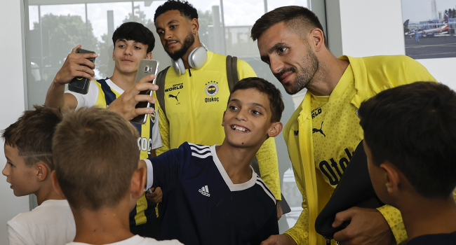 Fenerbahçe kafilesi Slovenya'da