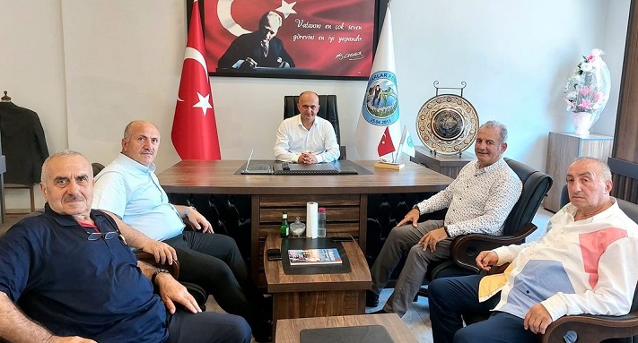 Belediye Başkanlarından Federasyona Ziyaret