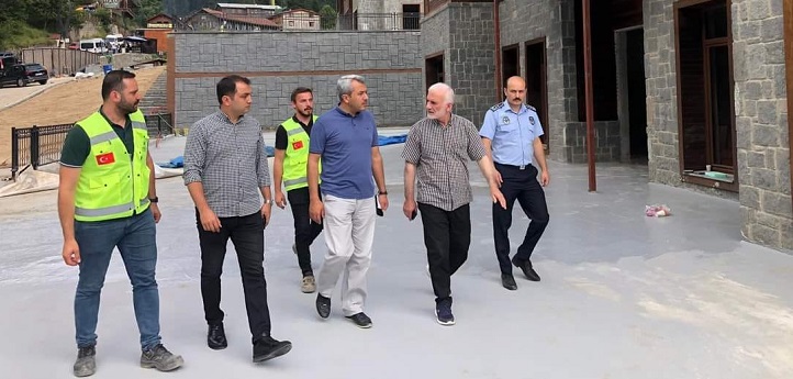 Vali Baydaş Ayder Yaylasında
