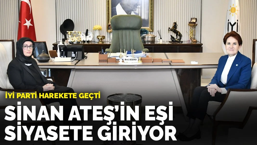 Sinan Ateş'in eşine TBMM'de görev veriliyor
