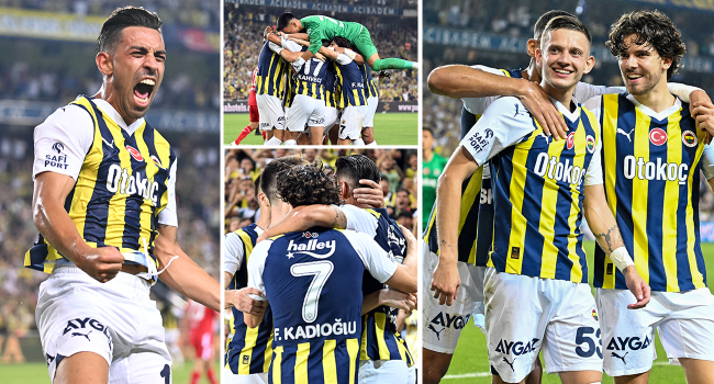 Kadıköy'de Fenerbahçe şovu