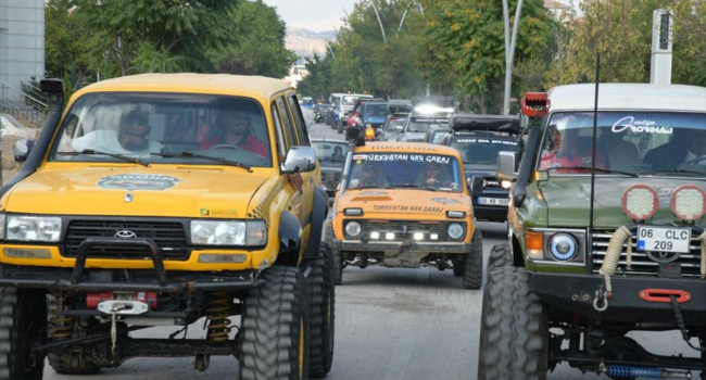 Kahramankazan'da off-road oyunları başladı
