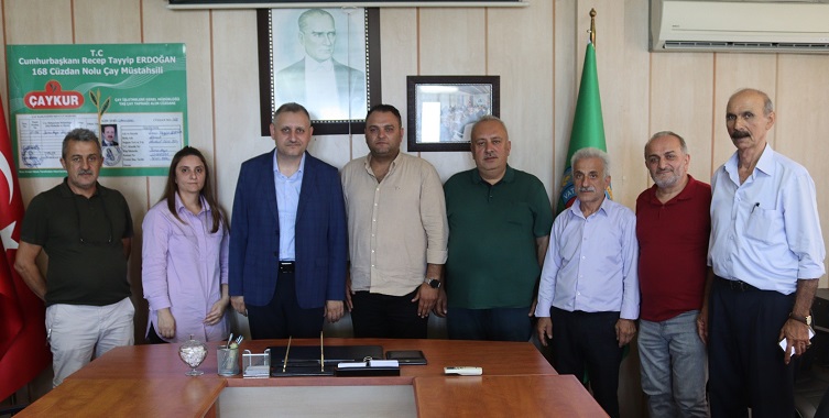 Başhekim Ergene’den Oda Başkanı Aslan’a Ziyaret
