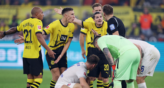 Dortmund üstünlüğünü koruyamadı