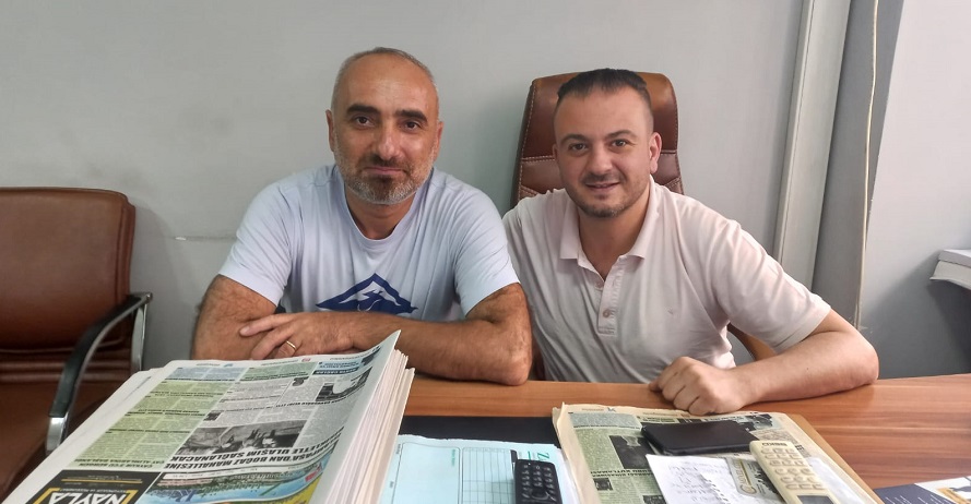 Gazeteci İsmail Saymaz’ dan Zümrüt Rize Gazetesine Ziyaret