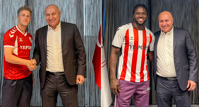 Samsunspor'da iki transfer birden