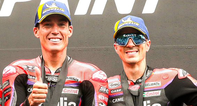 Katalonya'da zafer Aleix Espargaro'nun