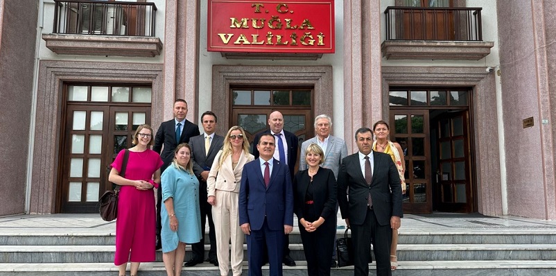 Büyükelçiden Muğla Ziyareti