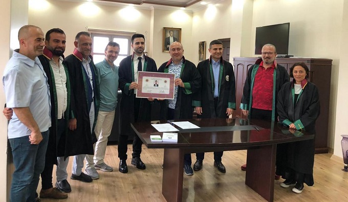 Rize Barosunun Yeni Üyesi Hamit Berkay Kazancı